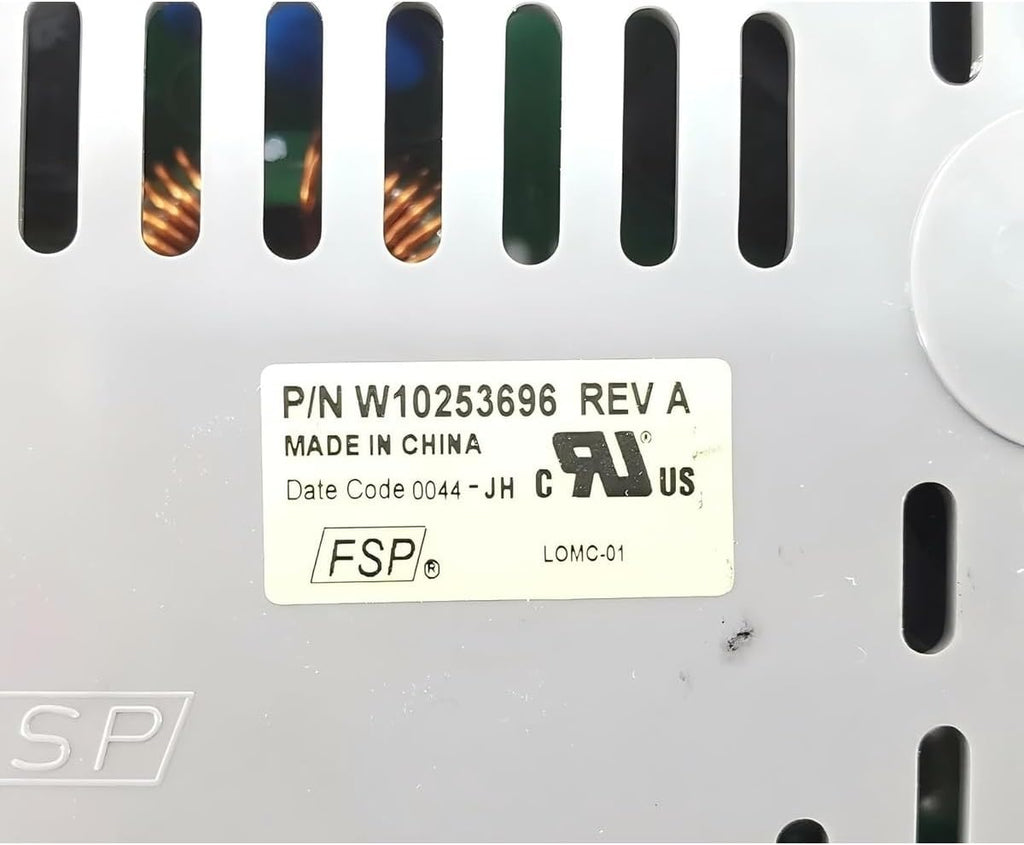 W10253696 - Carte de commande de remplacement W10253696 pour lave-linge Whirlpool (WPW10253696, 4443272, PS1175122) - Soleil Electro Montréal
