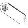 Soleil Electro Interrupteur de couvercle de lave-linge 3355806 compatible avec les marques supérieures 3355806, 520880, AH11741201, AP6008072, PS11741201, AH341529, EA341529, PS341529, EA11741201 1