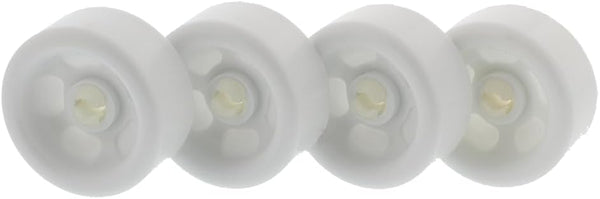 WD12X271 Lot de 4 rouleaux pour lave-vaisselle Compatible avec GE SOLEIL ELECTRO