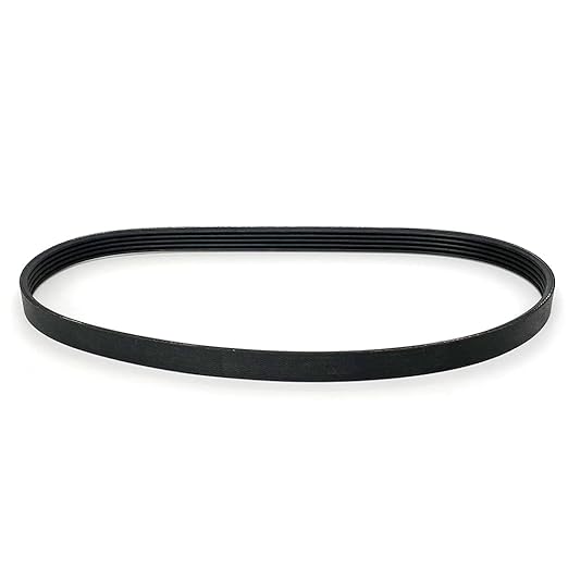 Soleil Electro Courroie d'entraînement W10006384 - Pièce de rechange pour lave-linge Whirlpool Maytag Kenmore - Accessoires de machine à laver à chargement supérieur - Remplace WPW10006384 WPW10006384VP PS11747978 AP6014712