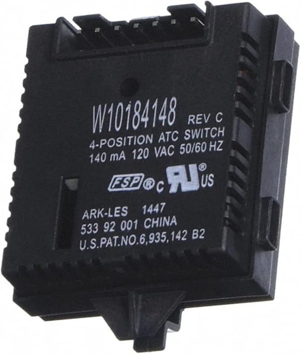 W10184148 Interrupteur de température pour lave-linge WPW10184148 W10113058 Soleil Electro