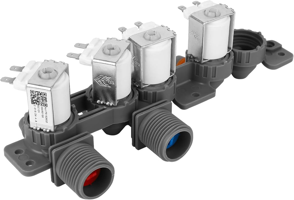 AJU75152602 Valve d'admission pour lave-linge LG WT7405CW WT7305CV WT7305CW WT7150CW 31452 WT7250CW WT7880HWA WT7300CW WT7900HBA WT7060CV WT7800CW WT7300WTCV 7060CW WT7100CW SOLEIL ELECTRO