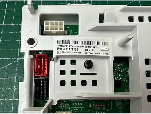 W11171160 Carte de commande de remplacement pour lave-linge Whirlpool d'origine. SOLEIL ELECTRO