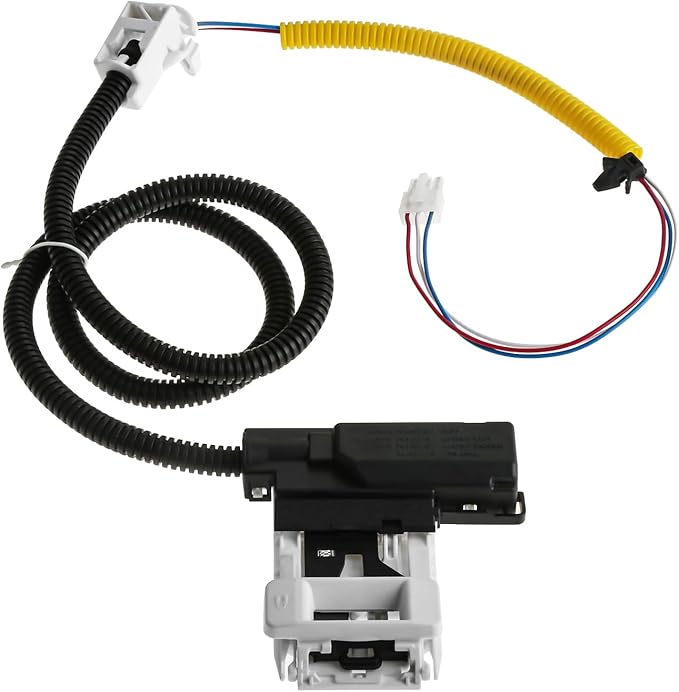 Soleil Electro W11307244 W10682535 Washer lid lock, 3-wire switch compatible with Whirlpool, Amana, Kenmore, replaces W10838613 W11253733 PS12704713 AP6832601