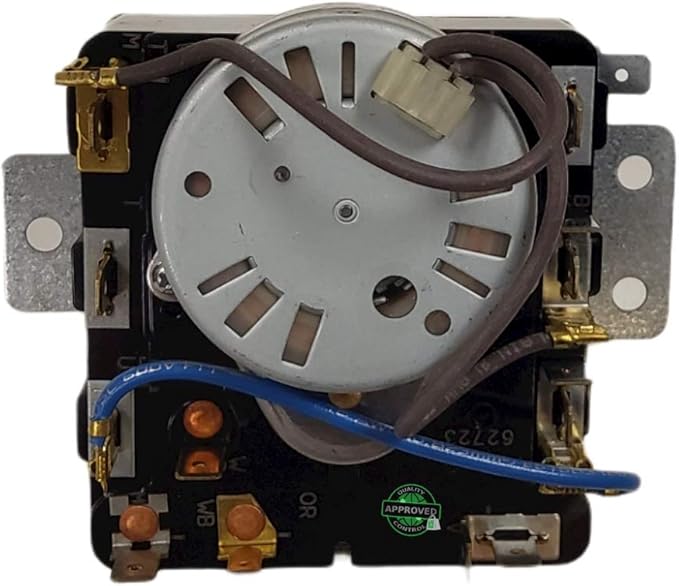WP8299784 Minuteur de sécheuse 15/16 Longueur de tige Env. Remplacement et compatible avec les marques Whirlpool y compris WP8299784 Heavy DUTY SOLEIL ELECTRO