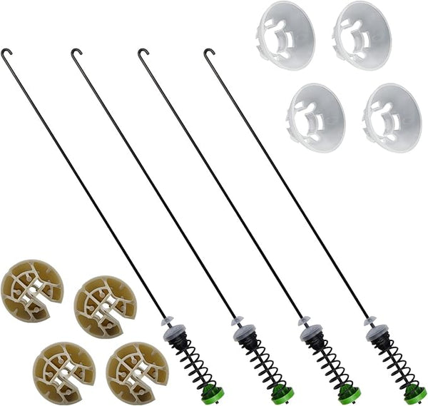 Soleil Electro W10780051 Kit de suspension pour lave-linge Whirlpool Maytag Kenmore Amana, WTW5550XW0, MVWX550XW0, 11021392010, CAW12444XW0