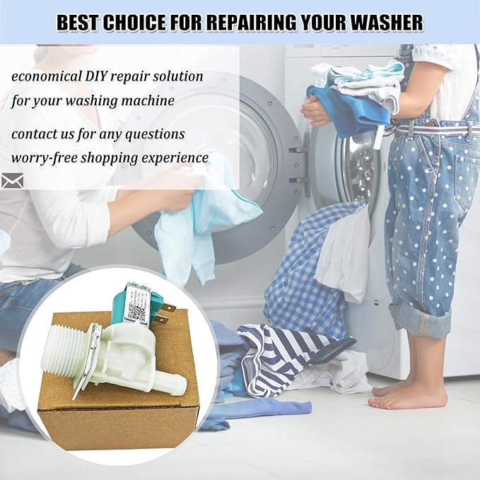 Soleil Electro Washing machine water inlet valve 5220FR2006H for LG/Kenmore washing machine Replacement parts 1268123 5220FR2006L 5220FR2006Q AP4441935 PS3527427