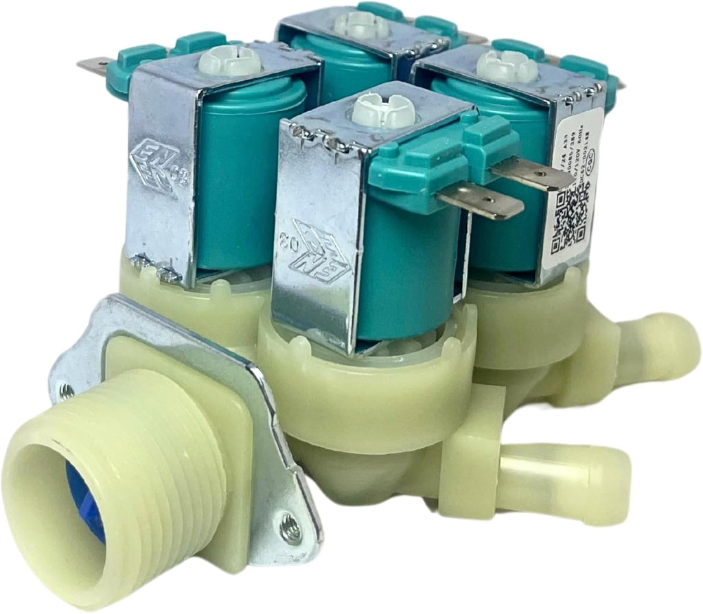 Soleil Electro DC62-00214M Water inlet valve for Samsung washing machine Replaces AP5623062, 2979589, PS4208704, EAP4208704, PD00005798