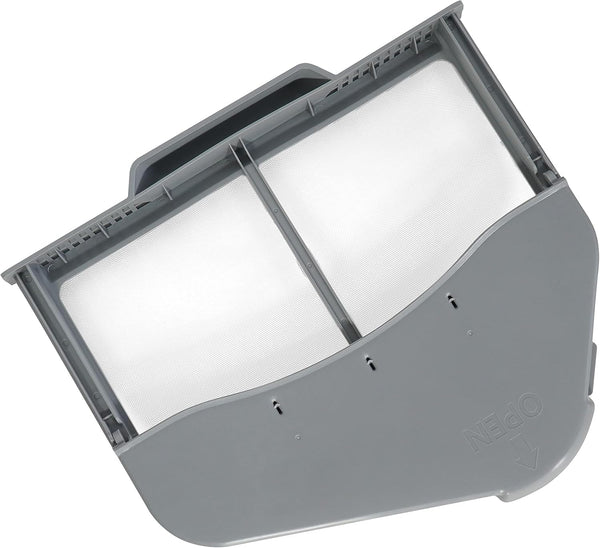 Lint filter DC97-16742A compatible with Samsung dryer DC61-02610 A, Samsung dryer parts AP5306681, PS4221839 - Replacement filter for Samsung dryer with flap
