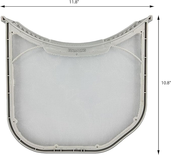 ADQ56656401 Filtre à peluches de rechange pour sèche-linge LG Kenmore Remplace AP4457244, 1462822, AH3531962, EA3531962, PS3531962, ADQ566564