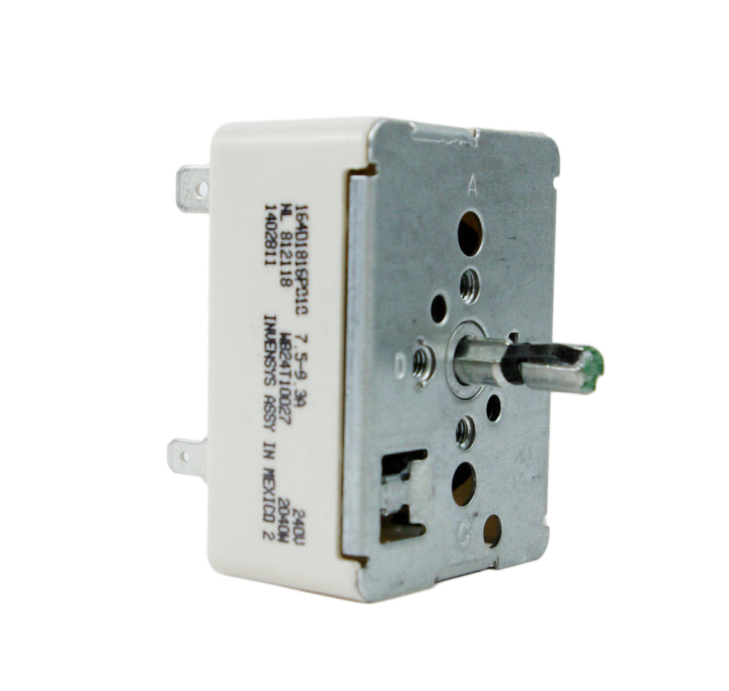 WS01F01651 GE  Interrupteur d'élément de surface avec bouton poussoir marche/arrêt 20,3 cm 2100 W 7,5-9,3 A 240 V