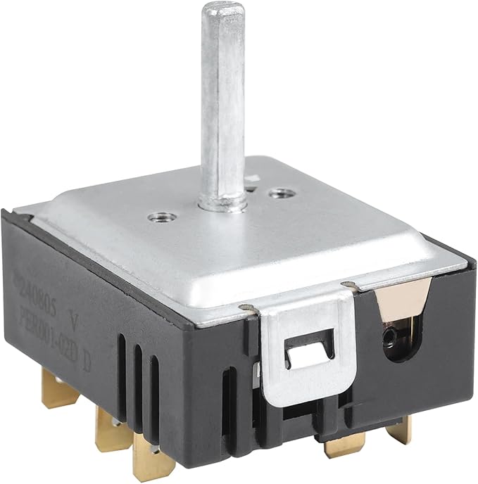 DG44-01006D Commutateur de contrôle de surface pour élément de surface Remplace les pièces : PER001-02D, AP7031847, PS16633253, EAP16633253, PD00077321 Compatible avec Samsung
