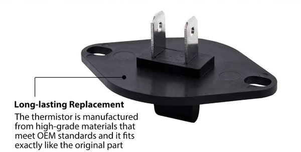134587700 Thermistance de contrôle de sécheuse – Ajustement parfait pour sèche-linge Frigidaire, Kenmore, Electrolux – Remplace 1156925 134216500 AP3866842 Soleil Electro Montréal
